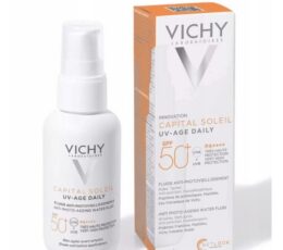 VICHY CAPITAL SOLEIL UV AGE DAILY SPF 50 FLUIDE ANTI PHOTOVIEILLISSEMENT 40 ML