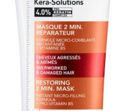 Vichy Dercos Kera-Solutions Masque 2min. Réparateur Cheveux Secs et Abîmés