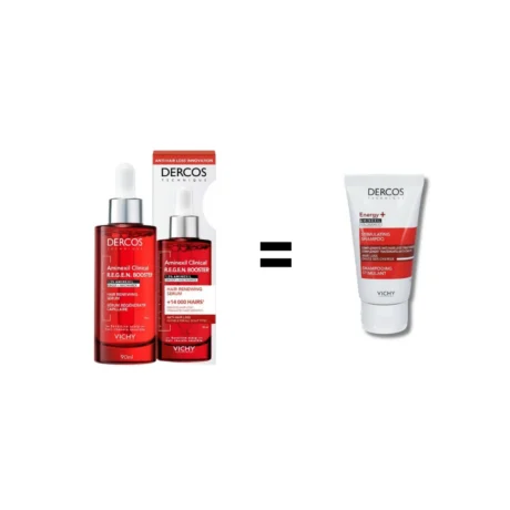 DERCOS AMINEXIL CLINICAL REGEN BOOSTER SERUM REGENERATIF CAPILLAIRE 90 ML = Dercos shampooing stimulant 50ml