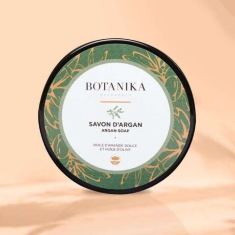 BOTANIKA SAVON D'ARGAN HUILE D'AMANDE DOUCE ET HUILE D'OLIVE