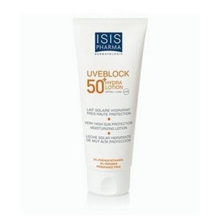 ISISPHARMA UVEBLOCK 50+HYDRA LOTION TRES HAUTE PROTECTION SOLAIRE LOTION HYDRATANTE SPF 50+