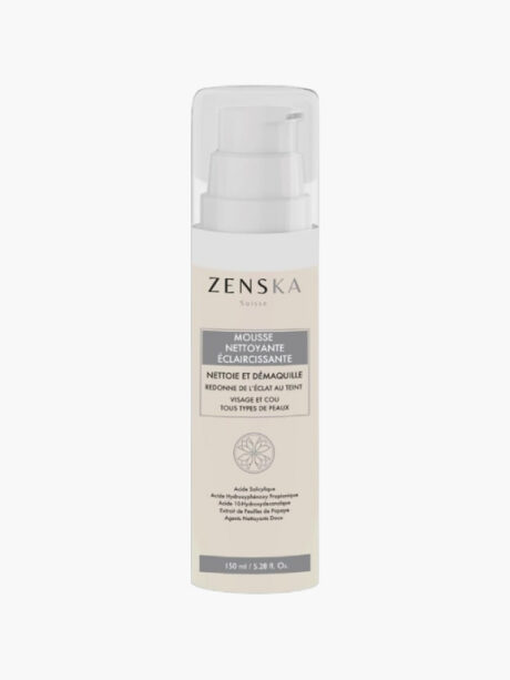 ZENSKA MOUSSE NETTOYANTE ECLAIRCISSANTE 150ml