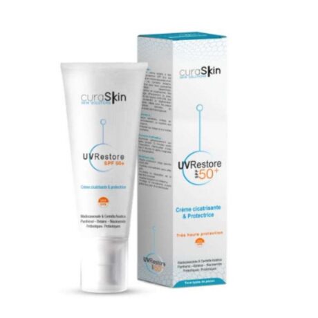 CURASKIN UVRESTORE SPF50+ CREME CICATRISANTE ET PROTECTRICE 50ML