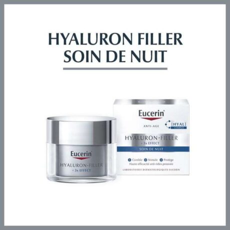 EUCERIN HYALURON FILLER *3 EFFECTS SOIN DE NUIT 50 ML