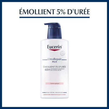 EUCERIN UREA REPAIR EMOLLIENT 5% D'UREE 48H PARFUM APAISANT 250 ML