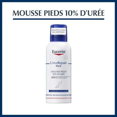 EUCERIN UREA REPAIR PLUS MOUSSE PIEDS 10% D'UREE 48H
