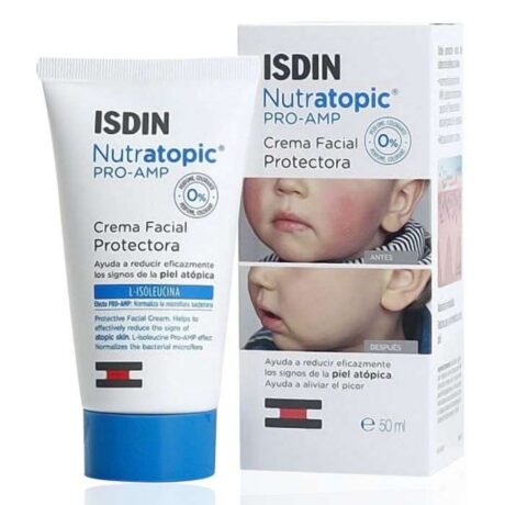 ISDIN NUTRATOPIC PRO AMP CREME PROTECTRICE VISAGE 50 ML