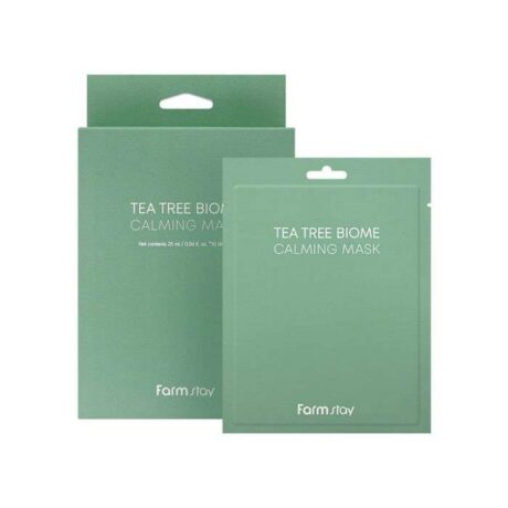 FARMSTAY TEA TREE BIOME MASQUE CALMANTE 25ML 10 UNITES
