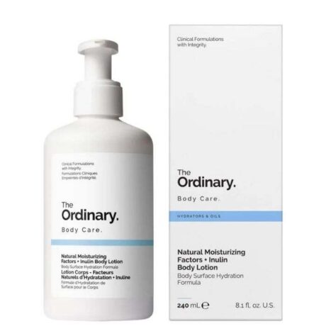THE ORDINARY LOTION POUR LE CORPS FACTEURS NATURELLE D'HYDRATATION ET INULINE 240ML