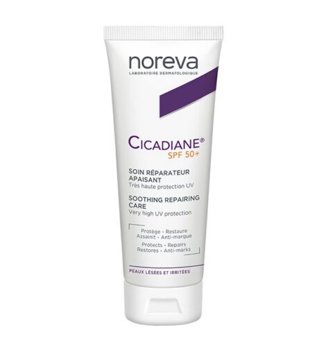 Noreva Cicadiane Protect Crème Réparatrice Photo-protectrice SPF 50+ – 40 Ml