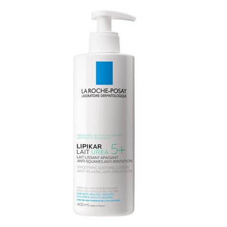 La Roche-posay Lipikar Lait Urea 5+ Peau Sensible Très Sèche | 400ml