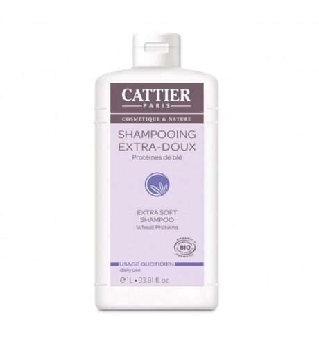 Cattier Shampooing Extra Doux Usage Frequent 1l