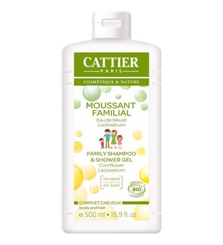 Cattier Moussant Familial Sans Savon 500ml