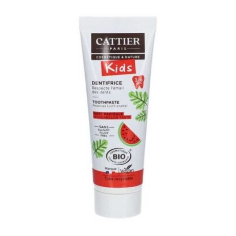 Cattier Dentifrice 2-6 Ans Gout Pasteque 50ml