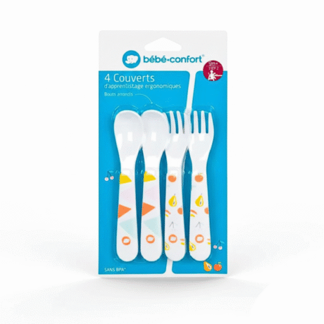 Bebe Confort 4 Couverts D’apprentissage Domino +9m
