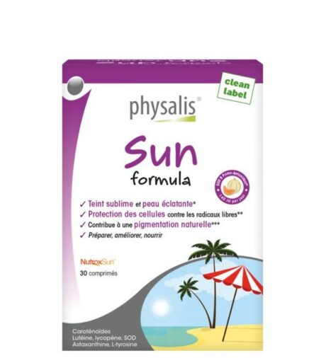 Physalis Sun Formula 30 Comprimès