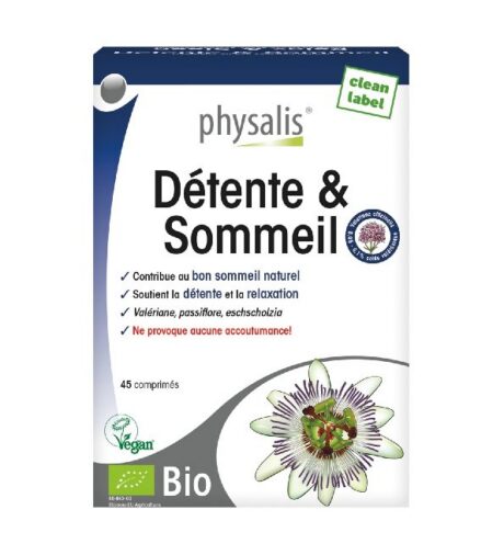 Physalis Detente Et Sommeil 45 Comprimes