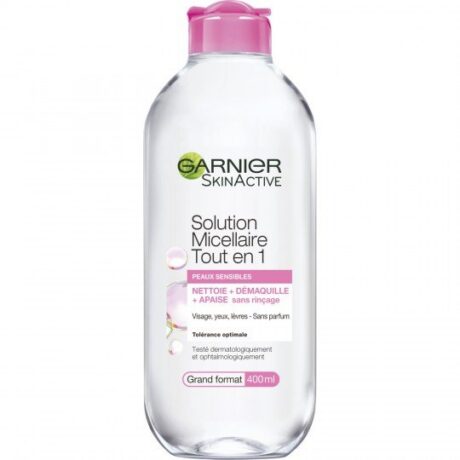 Garnier Skinactive – Eau Micellaire Peaux Sensibles – 400ml