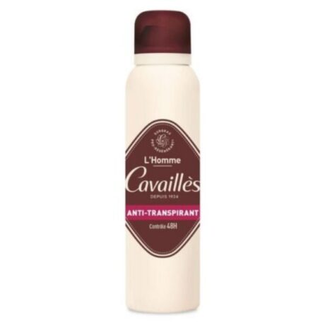 Roge Cavailles Déodorant Anti-Transpirant Homme Spray 48H 150ml