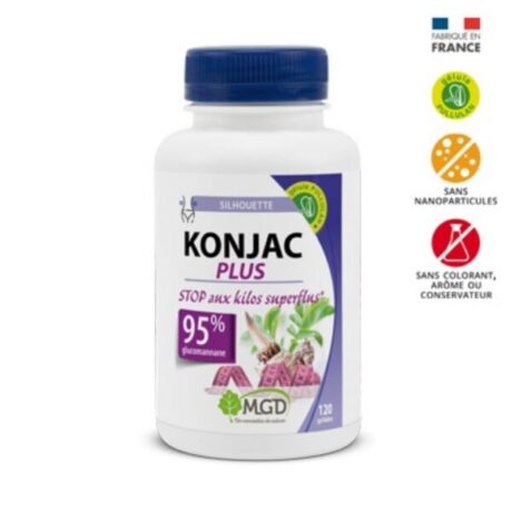 Mgd Nature Konjac Plus 120 Gelules