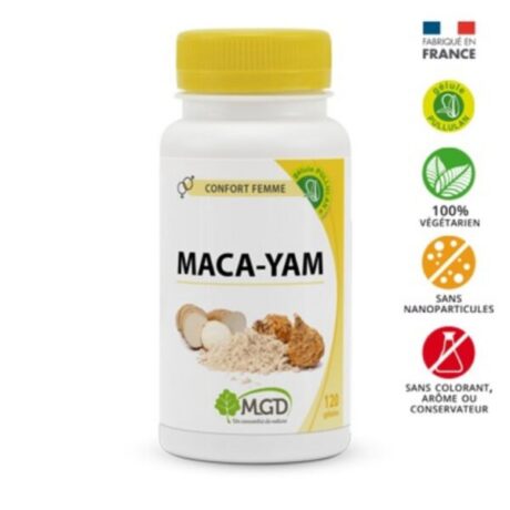 Mgd Nature Maca-yam 120 Gelules