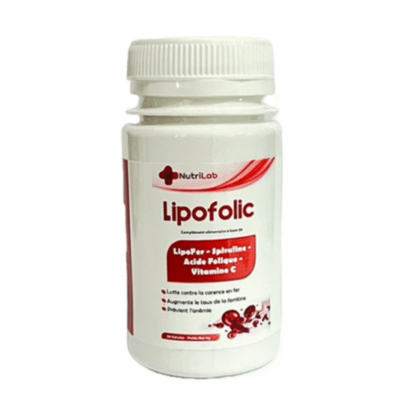Nutrilab Lipofolic Fer 30 Gelules