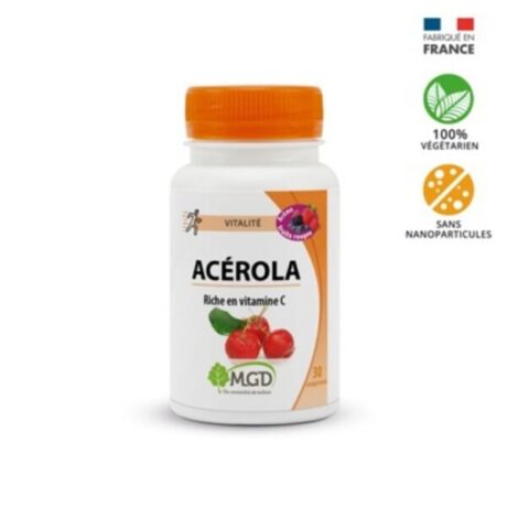 Mgd Acerola Fruits Rouge 30 Gelules