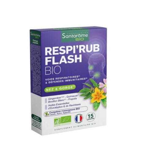 Santarome Respi’rub Flash 15 Comprimes