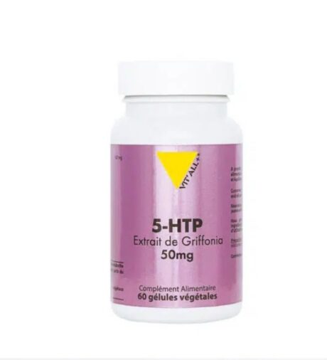 VITALL PLUS 5-HTP EXTRAIT DE GRIFFONIA 50MG
