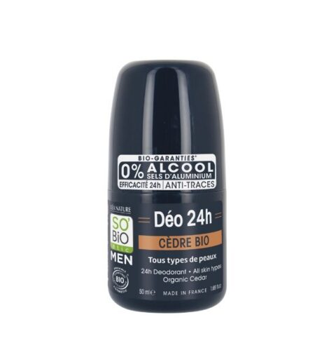 So Bio Deodorant Men Cedre 50ml