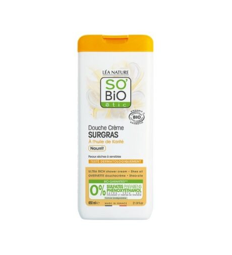 So Bio Douche Creme Surgras A L’huile De Karite 650ml