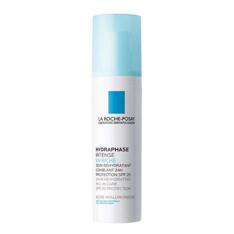 La Roche-posay Hydraphase UV Intense Riche Crème Hydratante Spf20 Peau Sèche | 50ml