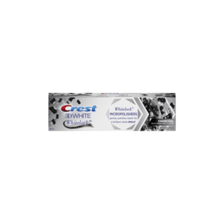 Crest 3d White Dentifrice Whitelock Charcoal 88ml