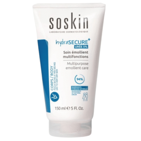 Soskin Hydrasecure+ Soin Emolient Uree5% 150ml