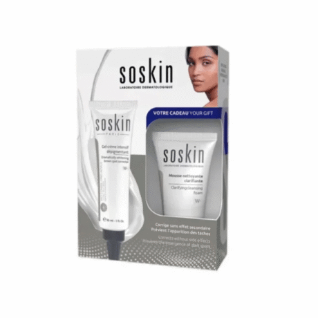 Soskin Gel-creme Intensif Depigmentant 30ml+mousse Nett 30ml Pack