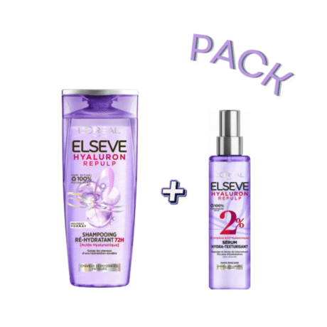 L’Oreal Paris Elseve Hyaluron Repulp Serum 150ml + Shampooing 200ml Pack