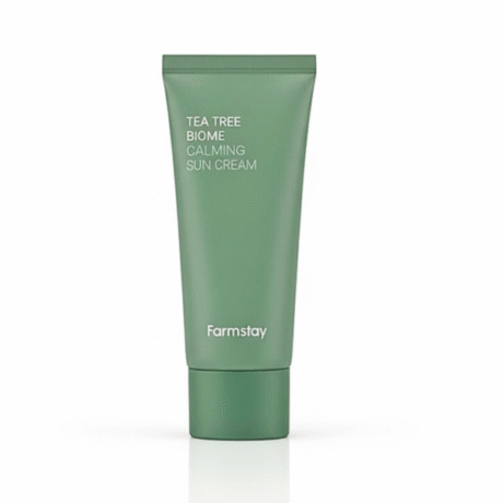 Farmstay Tea Tree Biome Calming Sun Cream 50g