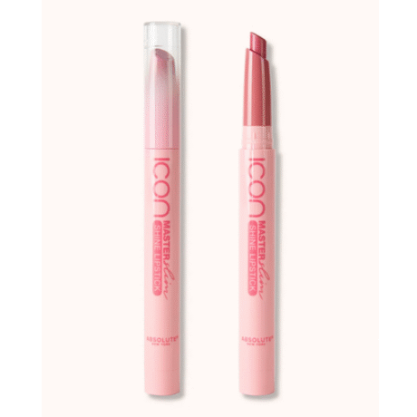 Absolute New York Master Slim Shine Lipstick Peony Pink 22