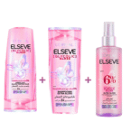 L’Oreal Paris Elseve Glycolic Gloss Shampooing+Demelant Gloss Protecteur+Ultra Gloss Coffret