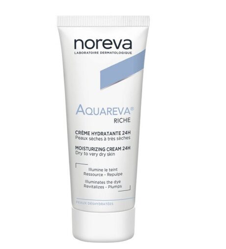 Noreva Aquareva Crème Hydratante 24h Riche 40 Ml