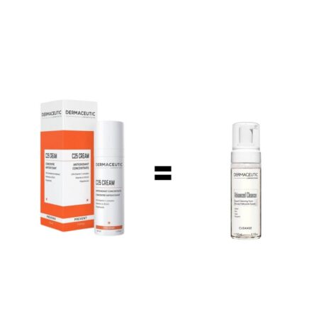 Dermaceutic C25 Crème de Jour Antioxydante 30 ml = Advanced Cleanser Format Voyage 50ml