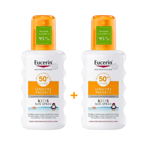 Eucerin Ecran Spray Kids 50+ 200Ml Pack +1 Offerte Pack