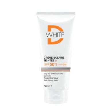 D-White Creme Solaire Teinte Clair Spf 50+