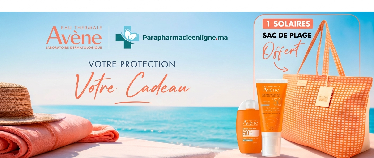 Offre Avène solaire = sac offert
