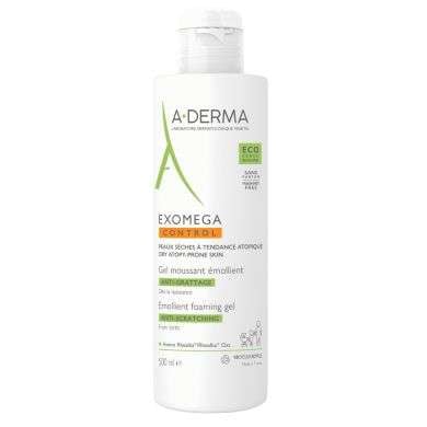 Aderma Exomega Control Gel Moussant Emollient Anti Grattage 500 Ml