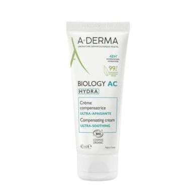 Aderma Biology Ac Hydra Creme Compensatrice Ultra Apaisante 40Ml
