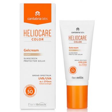 Cantabria Heliocare Color Gel Creme Spf 50+ Light 50 Ml