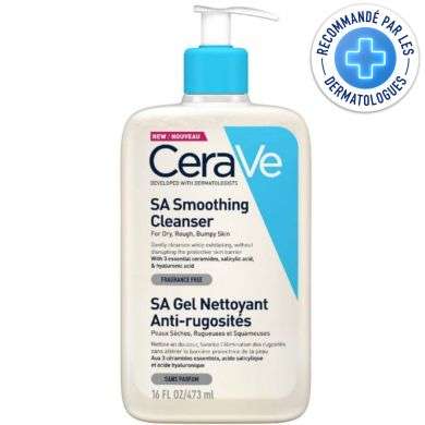 Cerave Sa Gel Nettoyant Anti Rugosites 473 Ml