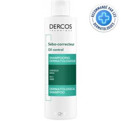 Vichy Dercos Shampoing Sebo Correcteur 200 Ml