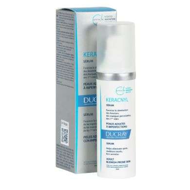 Ducray Keracnyl Serum Peaux Adultes A Imperfections 30 Ml